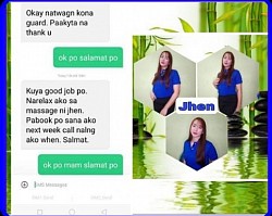 FEEDBACK to therapist Jhen